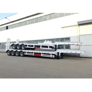 Buy cheap Gooseneck Lowboy 3 Axle 50T 60T 100T Lowbed Trailer Truck from wholesalers