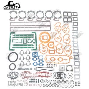 China 6D125 S6D125 Full Gasket Set With Cylinder Head Gasket For Komatsu Engine Parts on sale