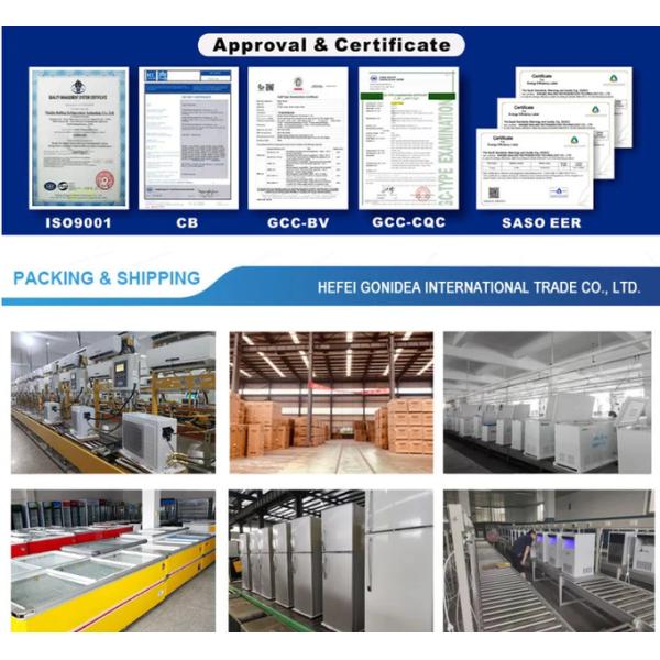 Commercial Refrigerator Vertical Beverage Hotpot Showcase Hcd-2000t