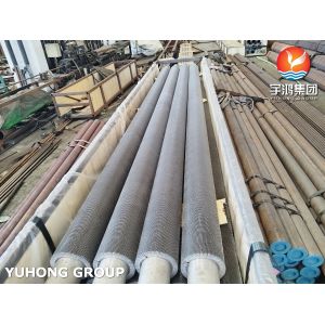 Buy cheap A312 TP347 Stainless Steel Helical Serrated HFW Fin Tube from wholesalers