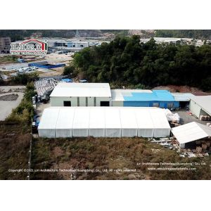 Buy cheap NFPA701 Warehouse Industrial Storage Tents With PVC Fabric from wholesalers