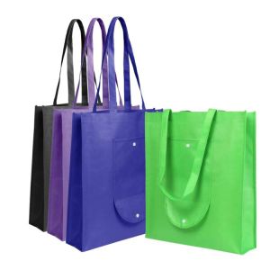 Buy cheap Printed 80gsm TNT 35x12x40cm Foldable Non Woven Bag product