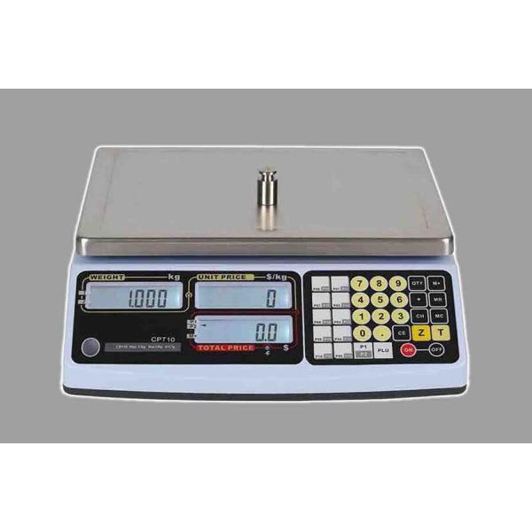 Buy cheap Precision Retail Weighing Scale CPT 10 Unit With Charging Status Indication from wholesalers