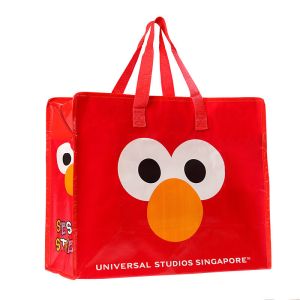 Buy cheap Custom Red Blue Printed Zipper PP Non Woven Handle Bag from wholesalers