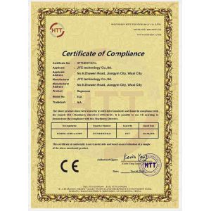 JYC technology Co.,Ltd Certifications