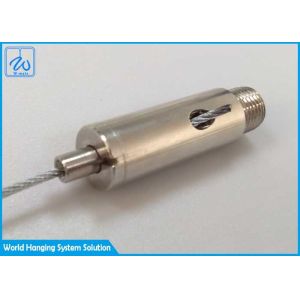 Buy cheap LED Aluminum Channel Wire Gripper Suspension Kit With Mounting Clips from wholesalers