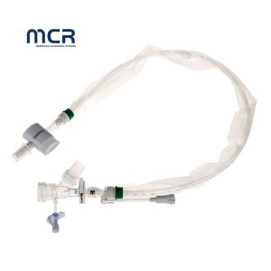 Buy cheap Single Lumen Closed Suction Catheter 72H With Negative Pressure Thumb Control Valve from wholesalers