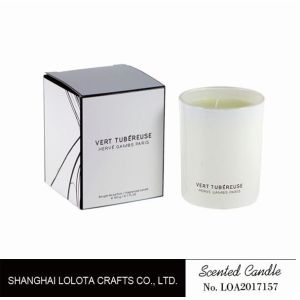 Buy cheap Living Room Natural Soy Candles , Decorative Scented Candles In The Light White Color Bottle from wholesalers