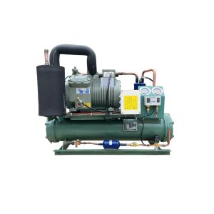 Buy cheap 5HP Water Cooled Condensing Unit with Shell and Tube Seawater Condenser for Cold Room 220V 3PH 60HZ from wholesalers