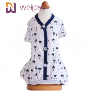 Buy cheap Spring / Summer Customization Pattern Cardigan Pet Pajama Cotton Jersey Lining from wholesalers