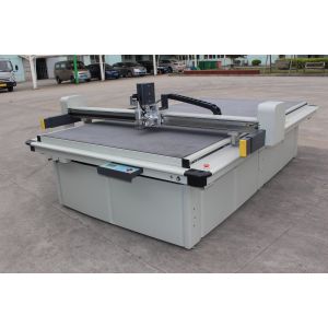 Buy cheap Oscillating Knife Imitation Leather Cutting Machine , Mat Cutting Machine from wholesalers