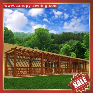 Buy cheap public garden park grape aluminium alloy metal trellis Pergola-nice sunshade decoration for garden villa from wholesalers