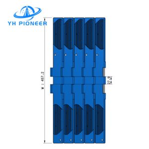 Buy cheap High Friction Anti Slip POM Plastic Chain Plate For Conveyor Systems from wholesalers