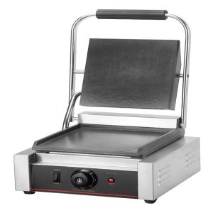 Buy cheap 220V 1.8KW Stainless Steel Electric Contact Grill Panini Press Griddle Sandwich Maker from wholesalers