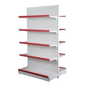 Buy cheap 1.2M 2150mm Supermarket Shelf Rack Whit 5 Tier Multi Purpose Metal Shelf 150KG from wholesalers