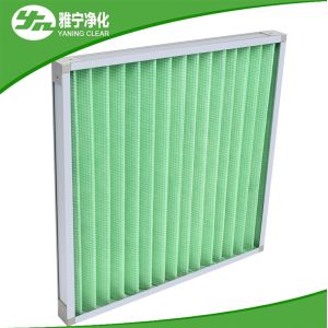 Buy cheap Covering Wire Pre Air Filter Mini G4 Pleated Panel Filter With Aluminum Frame from wholesalers