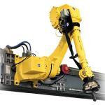 Buy cheap Industrial 4 Axis Robotic Arm Fanuc M-410iC/500 With Electric Gripper And GBS Linear Tracker from wholesalers