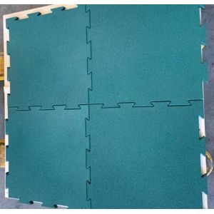 1Mx1M EPDM Rubber Gym Flooring Rolls For Outdoor Playground Rubber Cushion Roll