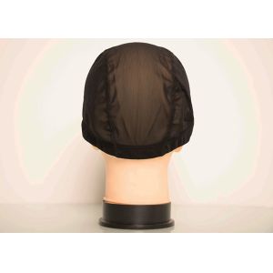 Stretchable 17.1cm Depth Breathable Wig Cap With Adjustable Straps