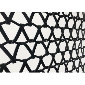 Buy cheap 316l Stainless Steel Architectural Woven Mesh Metal Spiral For Exterior Facades from wholesalers