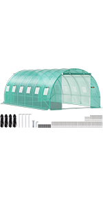 high tunnel greenhouse