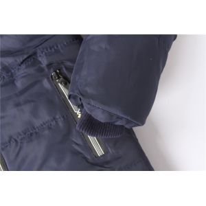 Buy cheap Multicolour Olive Navy Boys Longline Puffer Coat 100% Polyester Fiver from wholesalers