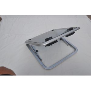 Buy cheap 425x425mm Anodized Aluminum Square Hatch With SS316L Support from wholesalers