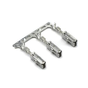 China ISO9001:2015 Certified Brass Pin Terminal with Brass Tin Plating and Coated Tin Surface for Automotive Electrical Applications on sale