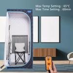 Buy cheap Portable Infrared Sauna Room Foldable SPA Whole Body Steam Sauna Box Room Tent from wholesalers