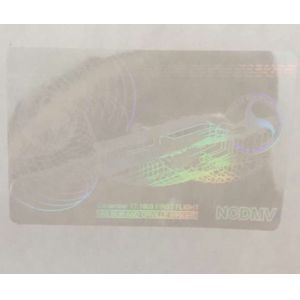 Buy cheap North Carolina id overlay hologram NC state overlay from wholesalers