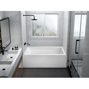 China Comfortable Backrest Acrylic Skirt Bathtub Soaker CUPC MGLI-DT2585 on sale