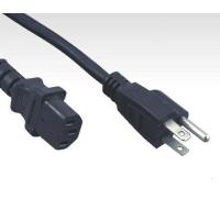 Buy cheap North American cord set, UL/CSA approved C13 power cords with Nema 5-15p plug product