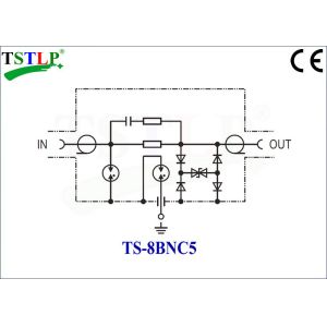 Buy cheap 8 Ports Bnc Surge Protector , Video Signal Transmission Network Surge Protector from wholesalers