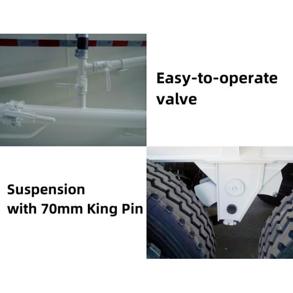 TITAN 5 Axle 60 CBM Dry Bulk Cement Tanker Trailer for Sale