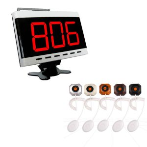 Buy cheap Hospital wireless calling system with patient emergency call button and digital screen from wholesalers