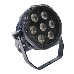 Buy cheap High Brightness 7x18w RGBWAUV 6in1 IP 65 LED Slim Par Stage DJ Lights from wholesalers