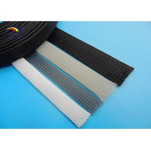 Buy cheap PET monofilament  braided Expandable Sleevings for automobile wire cables from wholesalers