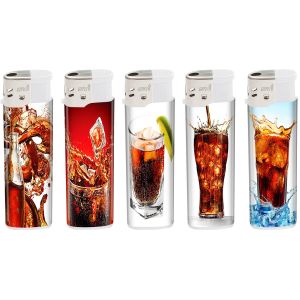 Disposable Gas Lighter with Custom Logo and Direct Windproof Customization