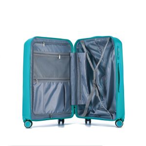 Buy cheap Four Spinner Wheels CYAN ODM PP Trolley Luggage from wholesalers