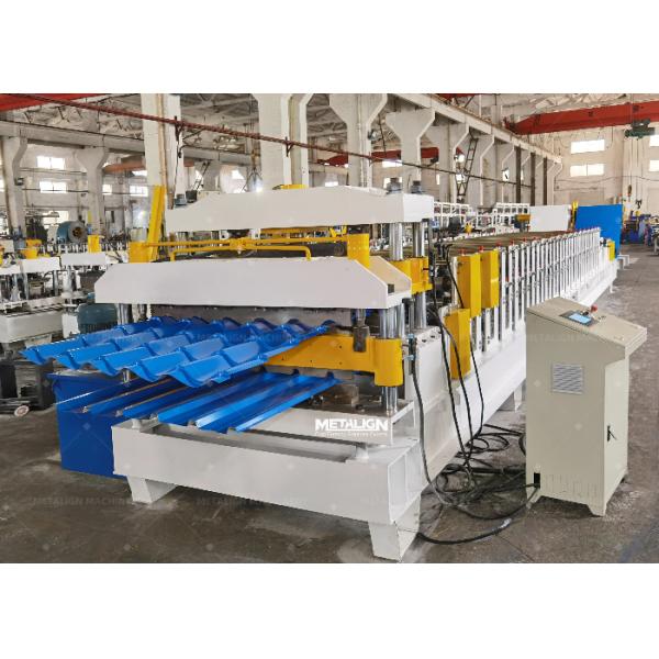 Quality Double-Layer Chain-Driven Metal Roofing Roll Former For Trapezoidal And Corrugated Roof Panels for sale