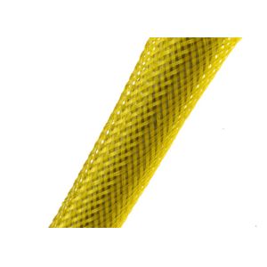 Buy cheap Custom Diameter Heat Resistant Wire Sleeve , PET Material Heat Proof Cable Sleeve from wholesalers