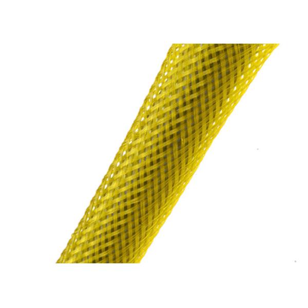 Buy cheap Custom Diameter Heat Resistant Wire Sleeve , PET Material Heat Proof Cable Sleeve from wholesalers