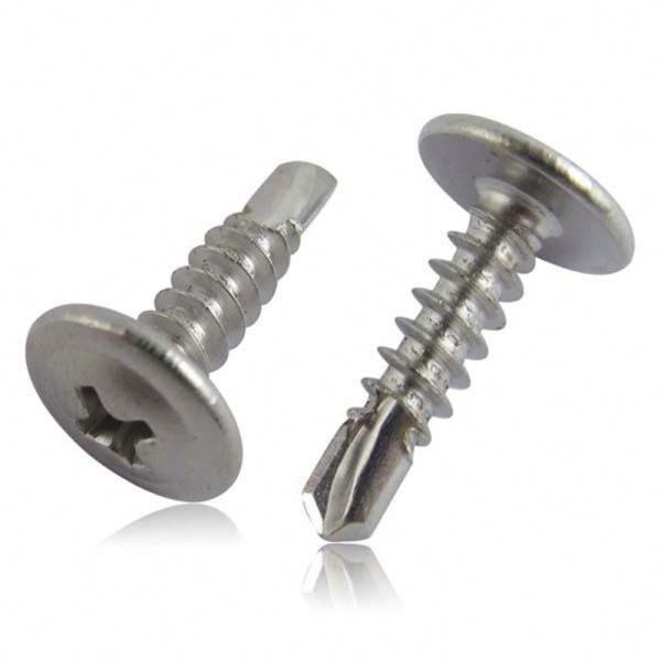Buy cheap Plain Finish M2 to M200 Steel Pan Head Drilling Screws Manufactured to Meet Standards of DIN ANSI JIS IFI Guaranteed from wholesalers