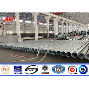 Buy cheap 6mm Galvanized Power Transmission Poles with Customized Length from wholesalers