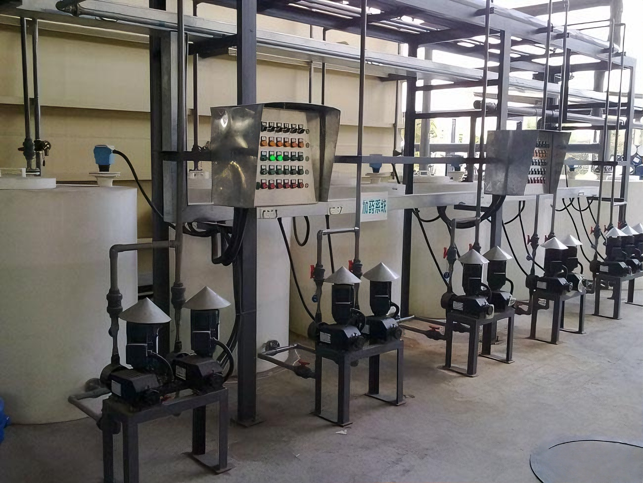 Buy cheap Smart 8 Bar Chemical Dosing System Digital Monitoring Chemical Metering Pumps from wholesalers