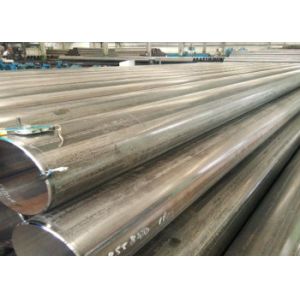 Buy cheap Oil And Gas Industry ERW Steel Pipe with Plain/Beveled/ Threaded Ends Length 5.8m-12m from wholesalers