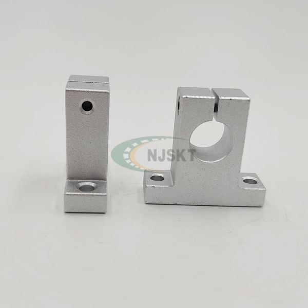 Quality SK60 Aluminum Linear Shaft Supports 60mm Diameter With Standard Thickness for sale