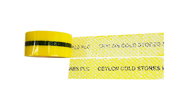 Buy cheap Customized OPENVOID Tamper Evident Security Tape / PET Packing Adhesive Tape from wholesalers