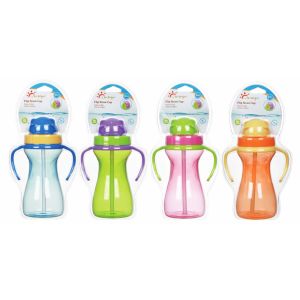 Buy cheap Non Spill BPA Free 9oz 290ml Baby Weighted Straw Cup from wholesalers
