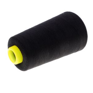 3000 Yards Polyester Durable Black Garment 40s/2 Sewing Threads